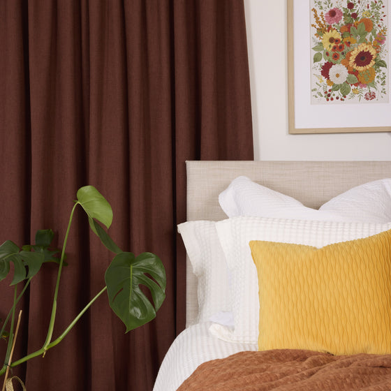 Clyde Fabric - Copper