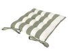 Hahei Stripe Chair Pad - Olive
