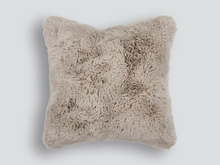  Pelage Faux Fur Filled Cushion - Taupe