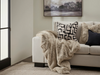Pelage Faux Fur Throw - Taupe