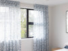 Bayside Sheer Readymade Curtains - Blue/Grey