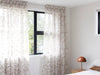 Bayside Sheer Readymade Curtains - Earth