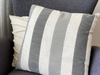 Catalan Stripe Cushion - Natural
