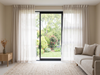 Romy Stripe Sheer Readymade Curtains