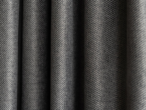 Opito Blockout Pencil Pleat Curtains - Graphite