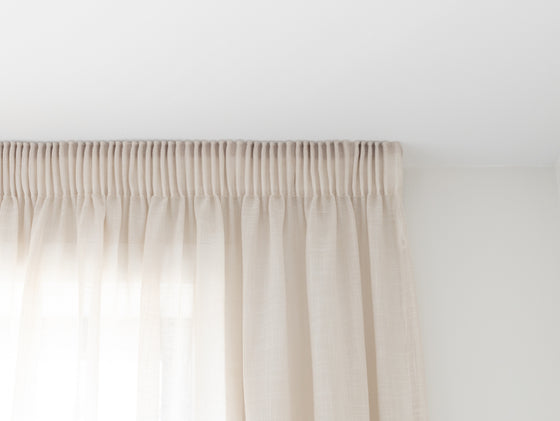Izmir Sheer Curtains - Parchment