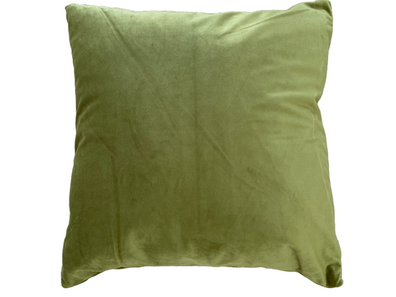 Super Soft Velvet Cushion Cover Lime
