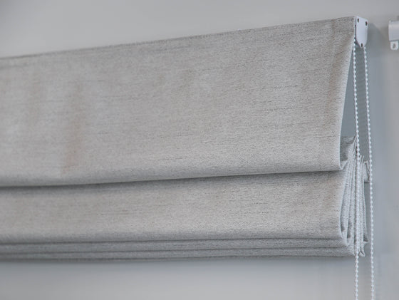 Ruapehu Ready Made Roman Blind - Nougat