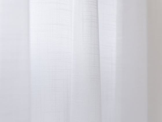Izmir Sheer Curtains - Snow