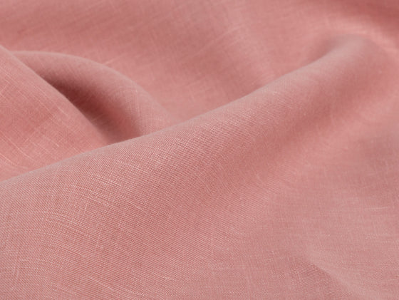 Maia Linen Filled Cushion - Blush