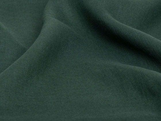 Maia Linen Filled Cushion - Emerald