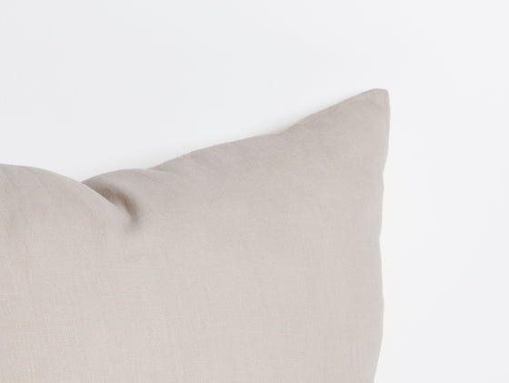 Maia Linen Filled Cushion - Natural