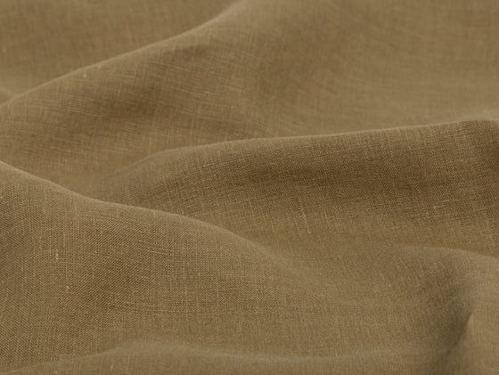 Maia Linen Filled Cushion - Olive