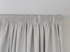 Omaha Blockout Pencil Pleat Curtains - Shell