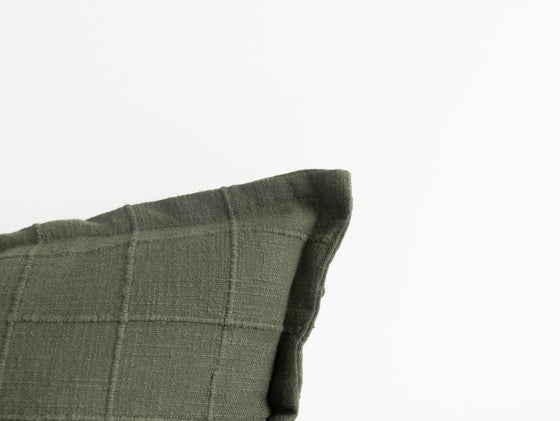 San Pedro Filled Cushion - 	Olive