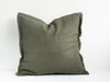 San Pedro Filled Cushion - 	Olive