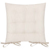 Hahei Stripe Chair Pad - Beige