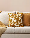 Maddison Filled Cushion - Toffee