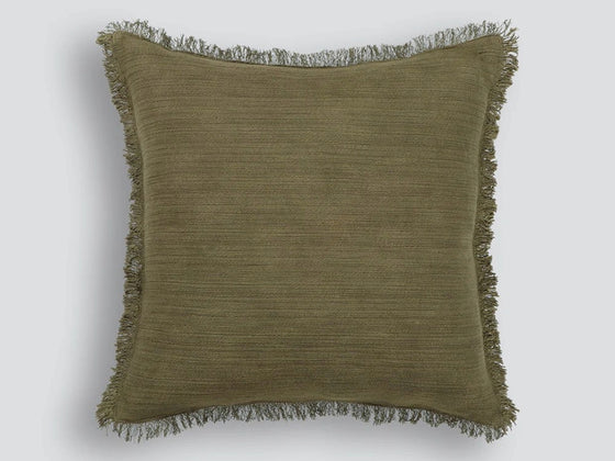 Otto Filled Cushion - Olive