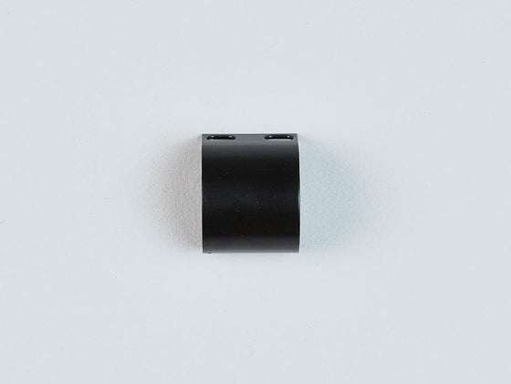 Surefit Black Rod Track Joiner Cover