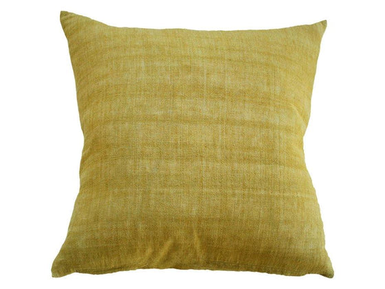 Indira Ochre Linen Cushion 
