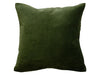 Majestic Velvet/Linen Khaki Cushion