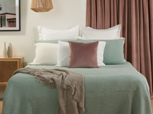  Claremont Aqua Coverlet