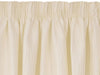 Ashford Ivory Lined Pencil Pleat Curtains - Harvey Furnishings