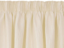  Ashford Ivory Lined Pencil Pleat Curtains - Harvey Furnishings