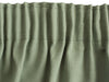 Austin Green Tea Pencil Pleat Curtains - Harvey Furnishings