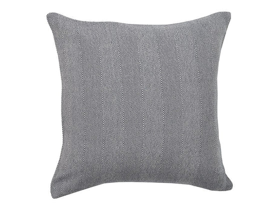 Avivo Stripe Wool Cushion Cover - Blue/White