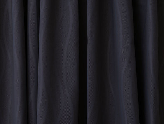Belair Midnight Dimout Eyelet Curtains