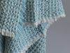 Benmore Aqua Throw - Harvey Furnishings