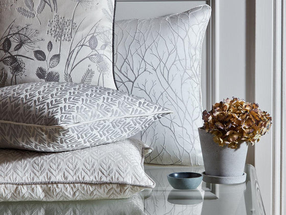 Wyre Silver Fabric - Harvey Furnishings