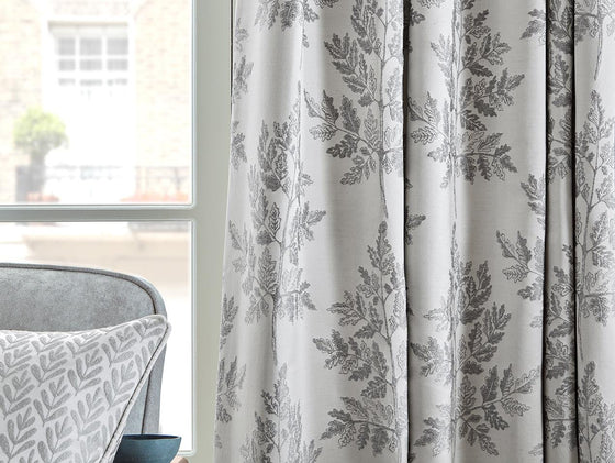 Haldon Silver Fabric - Harvey Furnishings