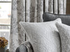 Haldon Silver Fabric - Harvey Furnishings