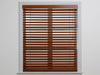 Dark Cedar Wooden Venetian Blinds 60mm Slat 