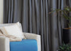 Chica Lined Pencil Pleat Curtains - Steel
