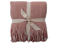  Clarence Coral Throw - Harvey Furnishings