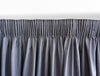 Elmwood Dimout Pencil Pleat Curtains - Graphite