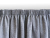 Jasper Dimout Pencil Pleat Curtains - Grey
