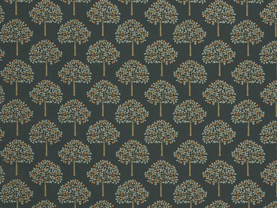 Orange Grove Pine Fabric