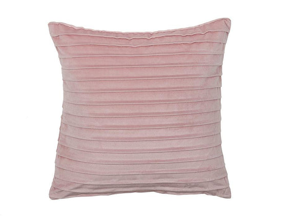 Pintuck Velvet Blush Cushion Cover - Harvey Furnishings