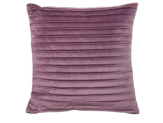 Pintuck Velvet Lilac Cushion Cover - Harvey Furnishings