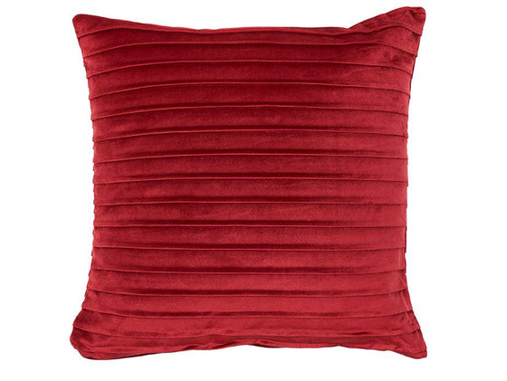 Pintuck Velvet Rust Cushion Cover - Harvey Furnishings