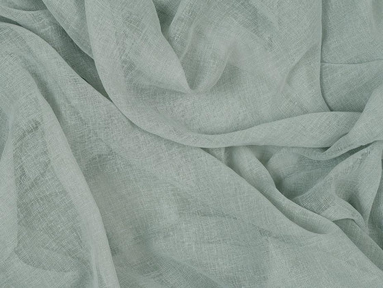 Rhapsody 315cm Mist Voile Fabric - Harvey Furnishings