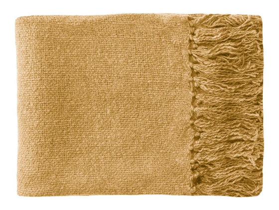 Serenade Butterscotch Throw - Harvey Furnishings