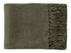 Serenade Olive Throw - Harvey Furnishings