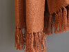 Serenade Rust Throw - Harvey Furnishings