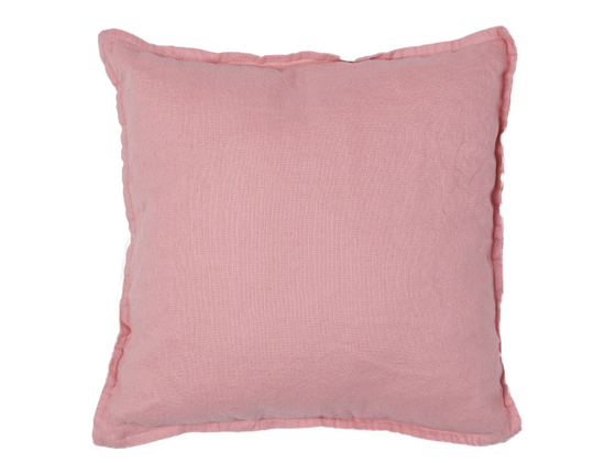 Kashmir Filled Cushion - Muted Coral